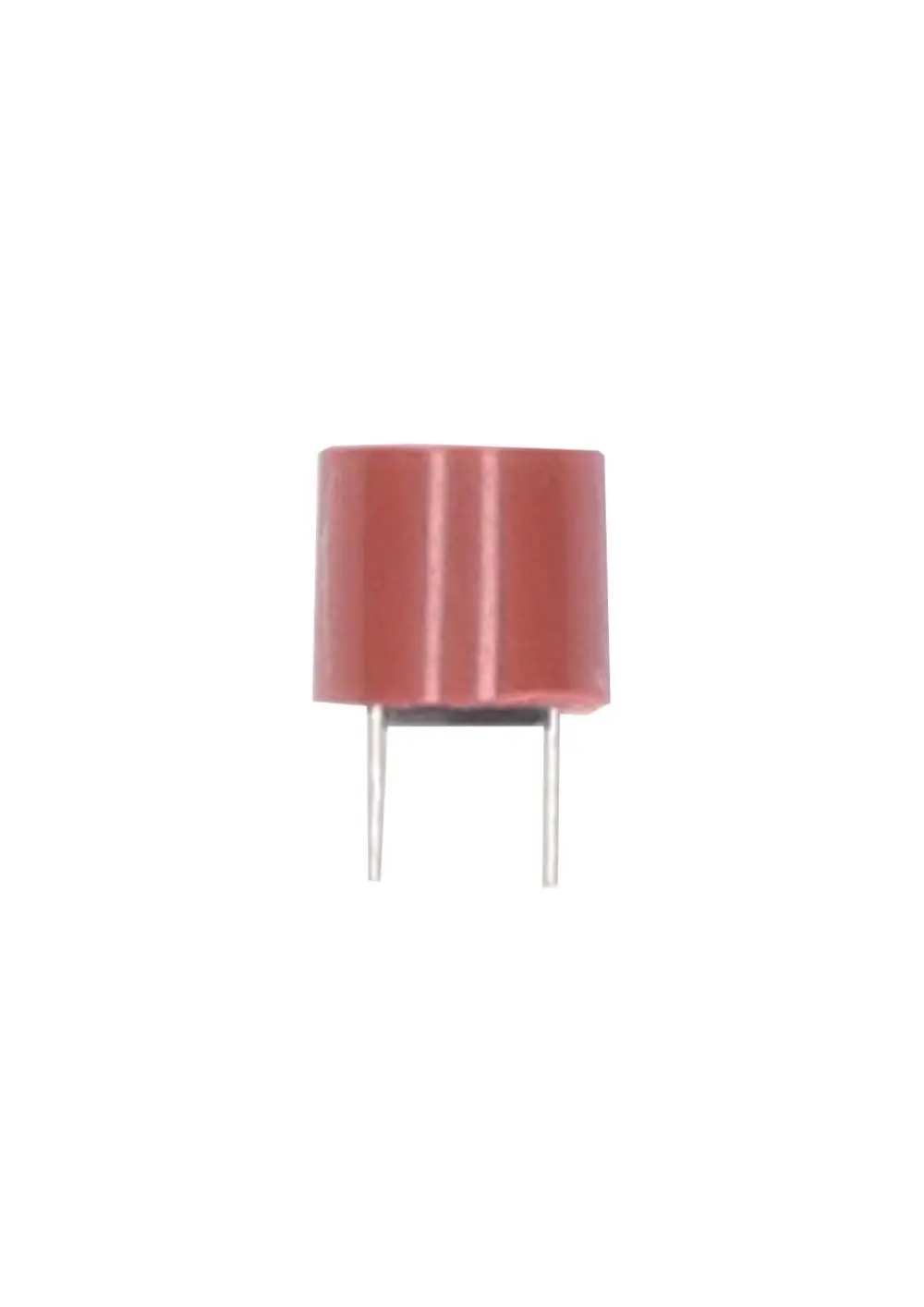 Judo Sicherungseinsatz mit zwei Anschlussbeinen, kompaktes Design in rot. Geeignet für elektrische Anwendungen, um Überlastungen zu verhindern.